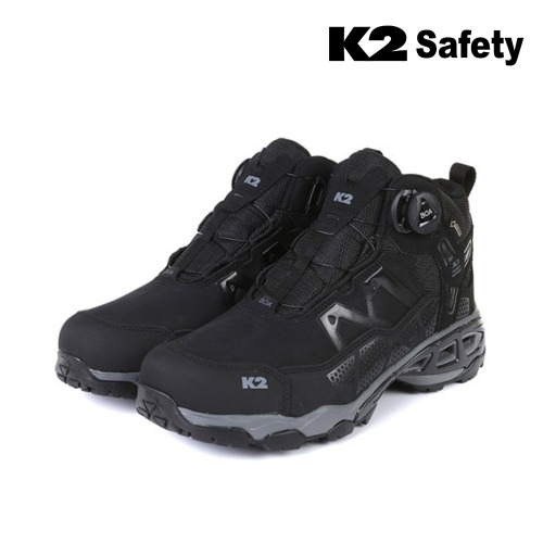 K2 세이프티 미라클 작업화 6인치 (블랙) (선심X) 최가도매몰 사업자를 위한 도매몰 | 안전화 산업안전용품 도매