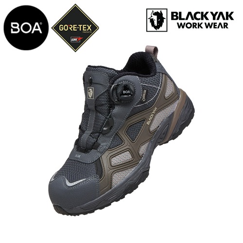 블랙야크 안전화 YAK-603 고어텍스 다이얼 6인치 (블랙) 최가도매몰 사업자를 위한 도매몰 | 안전화 산업안전용품 도매