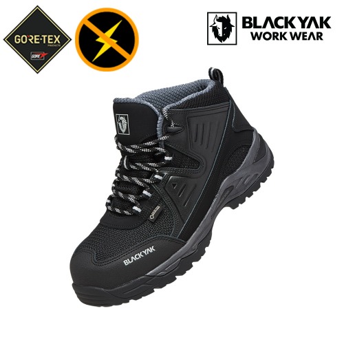 블랙야크 안전화 YAK-602 고어텍스 6인치 (블랙) 최가도매몰 사업자를 위한 도매몰 | 안전화 산업안전용품 도매