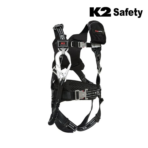 K2 세이프티 KB-9502 (전체식-엘라싱글) 안전벨트 (블랙) 최가도매몰 사업자를 위한 도매몰 | 안전화 산업안전용품 도매