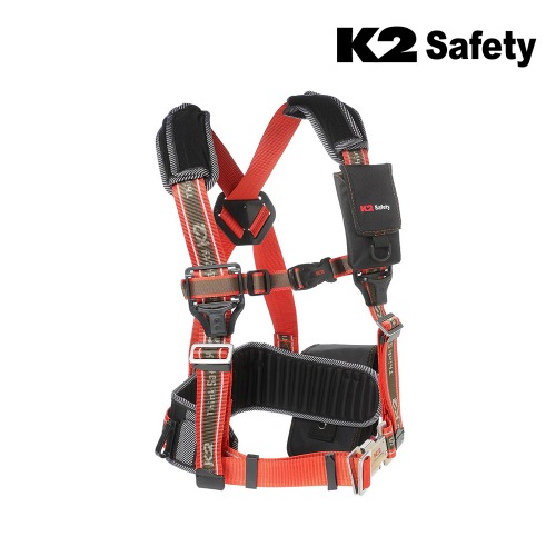 K2 세이프티 KB-9102 안전벨트 (상체식) (오렌지) 최가도매몰 사업자를 위한 도매몰 | 안전화 산업안전용품 도매