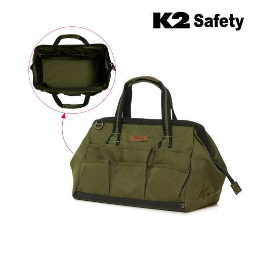 K2 세이프티 이지툴백 (카키) 최가도매몰 사업자를 위한 도매몰 | 안전화 산업안전용품 도매