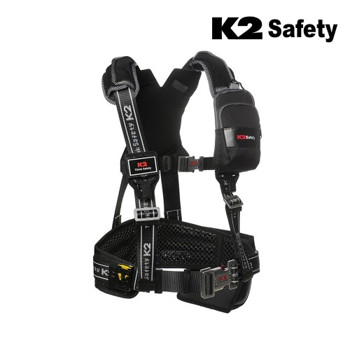 K2 세이프티 KB-9401 안전벨트 (상체식) (블랙) 최가도매몰 사업자를 위한 도매몰 | 안전화 산업안전용품 도매