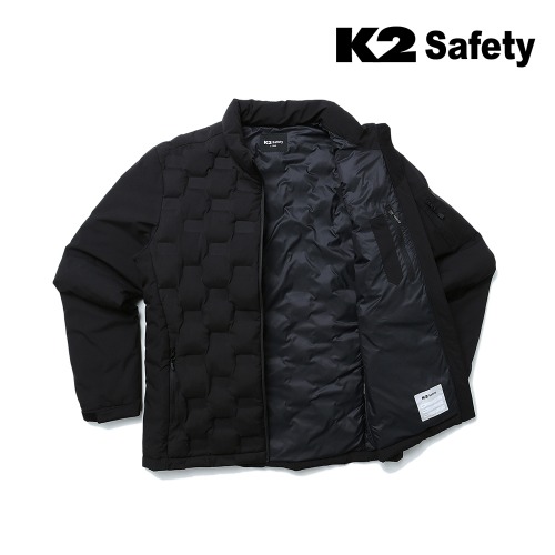 K2 세이프티 21JK-F102 슬림패딩자켓 (블랙) 최가도매몰 사업자를 위한 도매몰 | 안전화 산업안전용품 도매