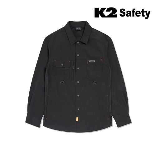 K2 세이프티 SH-2403 셔츠 (블랙) 최가도매몰 사업자를 위한 도매몰 | 안전화 산업안전용품 도매