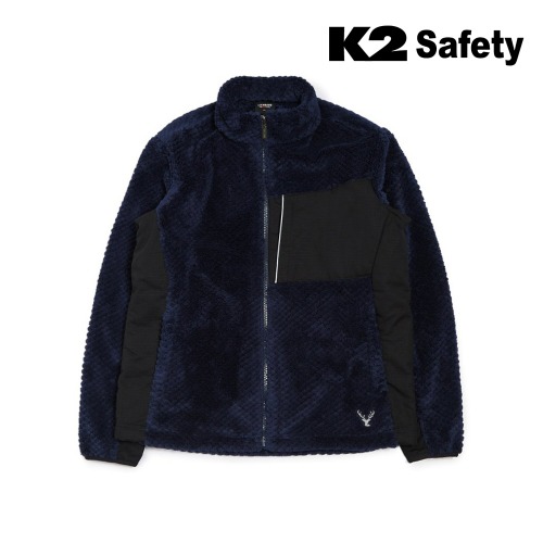 K2 세이프티 JK-F147R 후리스 (네이비) 최가도매몰 사업자를 위한 도매몰 | 안전화 산업안전용품 도매
