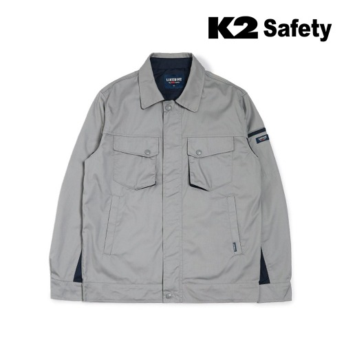 K2 세이프티 LB2-155 자켓 (그레이) 최가도매몰 사업자를 위한 도매몰 | 안전화 산업안전용품 도매