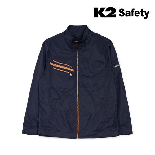 K2 세이프티 21JK-A162R 자켓 (네이비) 최가도매몰 사업자를 위한 도매몰 | 안전화 산업안전용품 도매