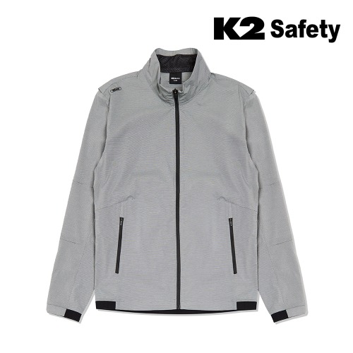 K2 세이프티 JK-2104 자켓 (그레이) 최가도매몰 사업자를 위한 도매몰 | 안전화 산업안전용품 도매