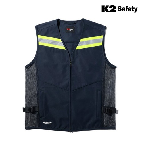 K2 세이프티 써머 아이스베스트 (네이비) 최가도매몰 사업자를 위한 도매몰 | 안전화 산업안전용품 도매