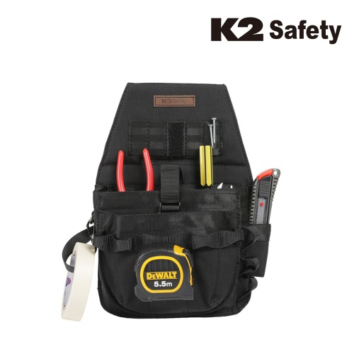K2 세이프티 KBT-B03 공구파우치 18구 (블랙) 최가도매몰 사업자를 위한 도매몰 | 안전화 산업안전용품 도매