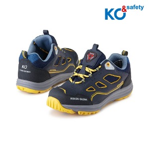 코오롱글로벌 KG-410 안전화 4인치 (네이비&amp;옐로우) 최가도매몰 사업자를 위한 도매몰 | 안전화 산업안전용품 도매