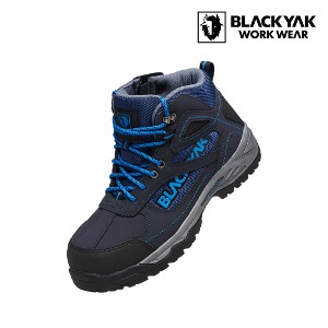 블랙야크 YAK-66N 안전화 6인치 (블랙&amp;블루) 최가도매몰 사업자를 위한 도매몰 | 안전화 산업안전용품 도매