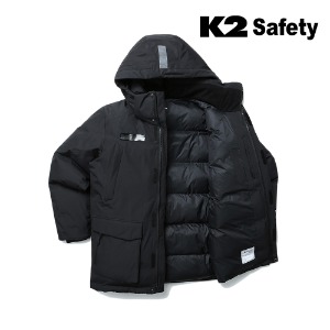 K2 세이프티 21JK-F101 패딩자켓 (블랙) 최가도매몰 사업자를 위한 도매몰 | 안전화 산업안전용품 도매