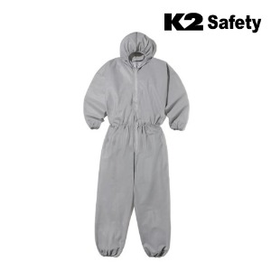 K2 세이프티 K100 방진복 (점프수트형) (차콜그레이) 최가도매몰 사업자를 위한 도매몰 | 안전화 산업안전용품 도매