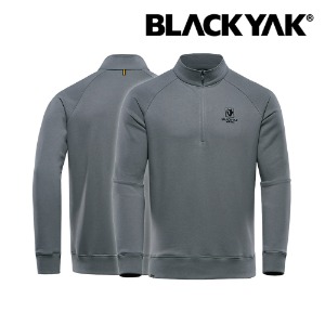 블랙야크 S-하프집업티셔츠 (그레이) 최가도매몰 사업자를 위한 도매몰 | 안전화 산업안전용품 도매