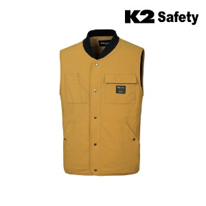 K2 세이프티 조끼 베스트 21VE-F104 (베이지) 최가도매몰 사업자를 위한 도매몰 | 안전화 산업안전용품 도매