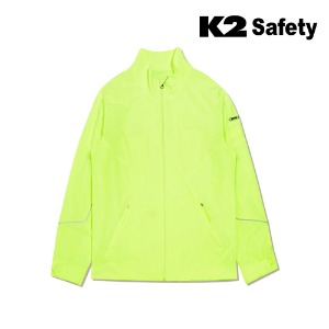 K2 세이프티 JK-2107 자켓 (옐로우) 최가도매몰 사업자를 위한 도매몰 | 안전화 산업안전용품 도매