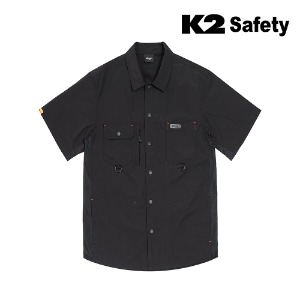 K2 세이프티 SH-2401 셔츠 (블랙) 최가도매몰 사업자를 위한 도매몰 | 안전화 산업안전용품 도매