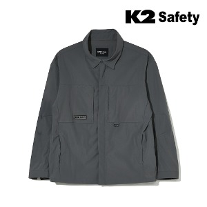 K2 세이프티 JK-3102 자켓 (애쉬카키) 최가도매몰 사업자를 위한 도매몰 | 안전화 산업안전용품 도매