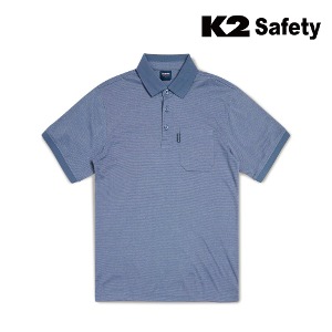 K2 세이프티 LB2-222 티셔츠 (블루) 최가도매몰 사업자를 위한 도매몰 | 안전화 산업안전용품 도매