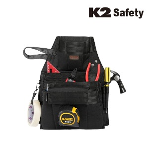 K2 세이프티 KBT-B01 공구파우치 11구 (블랙) 최가도매몰 사업자를 위한 도매몰 | 안전화 산업안전용품 도매