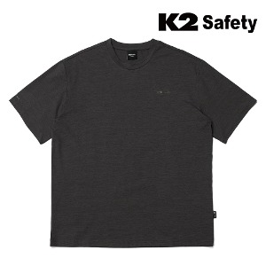 K2 세이프티 TS-4203 티셔츠 (차콜) 최가도매몰 사업자를 위한 도매몰 | 안전화 산업안전용품 도매