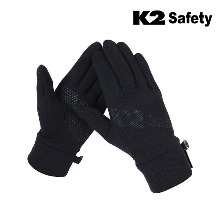 K2 세이프티 폴라텍장갑 (블랙) 최가도매몰 사업자를 위한 도매몰 | 안전화 산업안전용품 도매