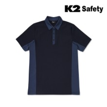 K2 세이프티 TS-2204 티셔츠 (네이비) 최가도매몰 사업자를 위한 도매몰 | 안전화 산업안전용품 도매