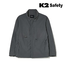 K2 세이프티 JK-3102 자켓 (애쉬카키) 최가도매몰 사업자를 위한 도매몰 | 안전화 산업안전용품 도매
